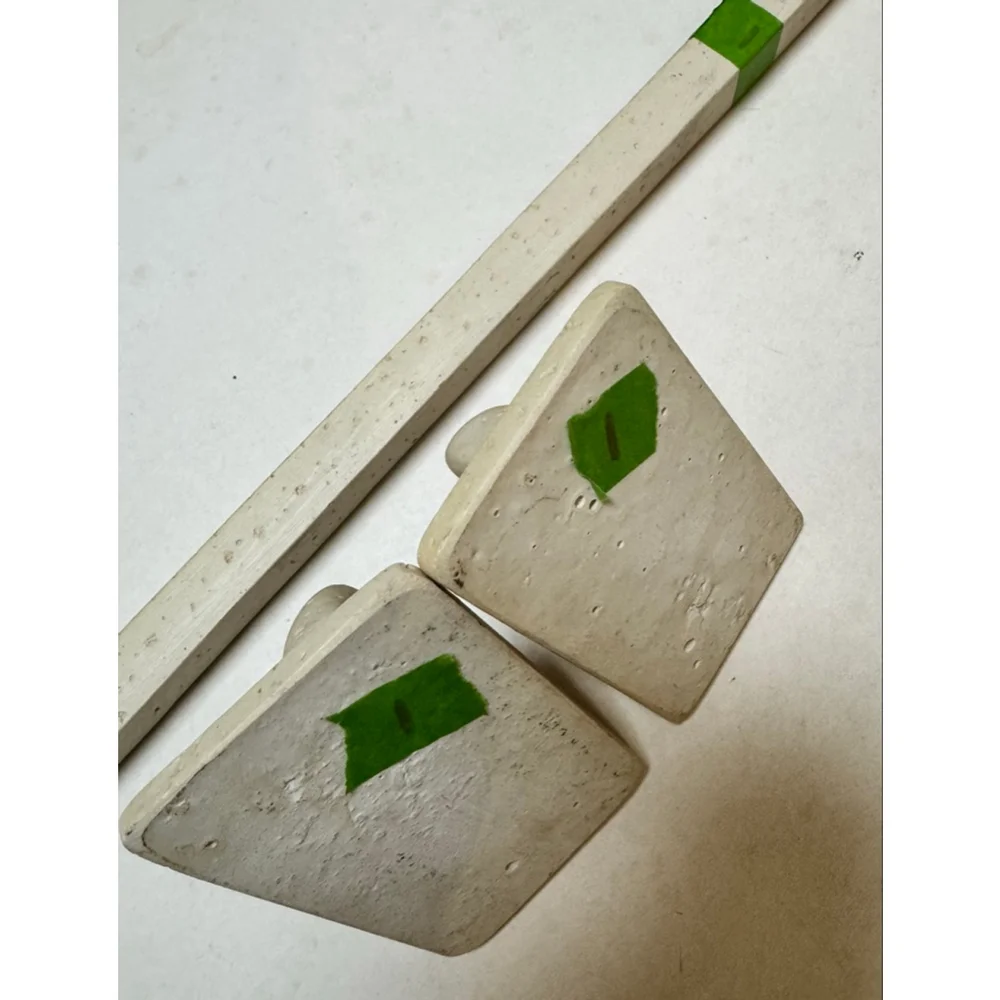 Travertine ( Cast Stone ) 30” Towel Bar - cast stone - Never Installed
